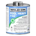 Quart IPS 746 Heavy PVC Cement Grey 13567 746 Glue Heavy Gray Qt | 13567