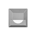 4 W 3000K LED Bronze Stainless Steel 55 Lumens Square Contemporary In-Ground Step Light | WAC206130BS