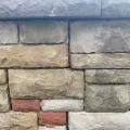 EP Henry Stretcher Wall, 16" x 12" x 6" Single-Sided Cut Stone Cast Stone Wall | 286CSWRFBRK