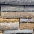 EP Henry Wall, 16" x 7" x 6" Double-Sided Cut Stone Cast Stone Wall | 28CSWDF16ASP