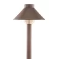 20 W 3000K Bi-Pin G4 T3 LED Antique Brass Natural Metal PTH055 Series Path Light | HAL915457