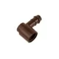 3/4" x 17 mmFPT x Barb Acetal Elbow | HTRPLD075TBELB