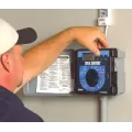 24 VAC Wall-Mount Metal Cabinet 12-Station Hybrid 4-Program Irrigation Controller | IRRTC12INR