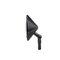 2.3 W Wedge S8 Krypton Textured Black Aluminum Adjustable Wall Wash Light | KIC15361BKT