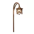 2.3 W Wedge T5 Xenon Textured Tannery Bronze Aluminum 15429 Series Path Light | KIC15429TZT