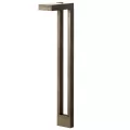16.25 W Wedge T5 Xenon/Incandescent Centennial Brass Cast Brass 2-Arm 15844 Series Path Light | KIC15844CBR
