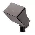 86 Degrees Vertical 3000K 600 Lumens Pure White Integrated LED Textured Architectural Bronze Aluminum Mini Wall Wash Fixture | KIC16026AZT30