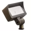 86 Degrees Vertical 3000K 600 Lumens Pure White Integrated LED Centennial Brass 16026 Series Mini Wall Wash Fixture | KIC16026CBR30