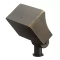 86 Degrees Vertical 3000K 600 Lumens Pure White Integrated LED Centennial Brass 16026 Series Mini Wall Wash Fixture | KIC16026CBR30