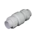 1-1/2" IPSSlip 125 psi PVC White 1700 Low Profile True Union Swing Check Valve | FLO172015