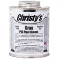 Christy Gray Heavy PVC Pipe Cement 1 gal | 505066