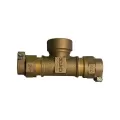 Tee, 3/4" x 3/4" x 1" CTS x CTS x FNPT Brass | 5120-383