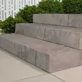 60" x 14-5/8 to 15-1/4" x 6" Rock Garden Brown Natural Stone Rustic Traditional Rocka Stepping Stone | TBI000489