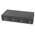 Techo-Bloc Blu 60mm Smooth Paver, 6" x 13", Onyx Black | 005664