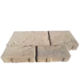 Techo-Bloc Eva Slate Paver, Sandlewood, 3-Piece | 7833