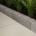 Garden Edging Stones, Brandon Edge 14" x 30" Shale Gray Slate | TBI007911
