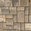 Unilock Paver, 9-1/4" x 13-3/4" x 2-3/8" Fossil Smooth 3 Pc Random Bundle Treo | 028AM01618851-2
