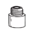 Adapter, 2" Male x Socket PVC Electrical Conduit | 60060200