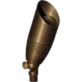 Up Light, 2 to 7 W Ceramic Bi-Pin MR-16 LED Weathered Brass Cast Brass