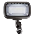 Mini Flood Light, 7 W 150° Beam 2700K Integrated LED Powder Coated Dark Bronze Cast Aluminum
