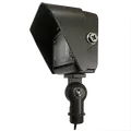 Mini Flood Light, 7 W 150° Beam 2700K Integrated LED Powder Coated Dark Bronze Cast Aluminum