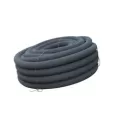 Wall Pipe, 4" x 100'Plain End HDPE Black Single Perforated Regular