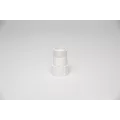 Hose Adapter, 3/4"FHT Swivel x MIPT Schedule 40 PVC White