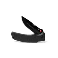Replaceable Blade Knife, 1.25" W X 3.36" Close X 6" L Open X 0.375" H 3Cr13 Stainless Steel Black Fiberglass-Filled Nylon Handle | TRU-FMK-0005
