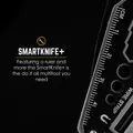 Smart Knife, 1.75" W X 4.375" Close X 6.875" L Open X 0.5" D 420 Stainless Steel Anodized Aluminum | TU6869