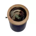 51 W Mr16 Solid Bronze CWL Series Well Light With Grate | CWLMR16G