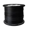 Underground Low Energy Circuit Cable, 18/1 2500' Solid 30 V Bare Copper PVC Black R7002D