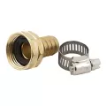Aqualine Hose Repair Fitting Brass Female 3/4" FHT | AQLBHR34F