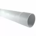 Sewer Pipe, 8" x 20' Bell End White, Solid PVC | KB-3520