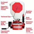 Chapin Chest-Mounted Turf Spreader with Padded Strap & Spread Control 25 Lb | CHP8700A