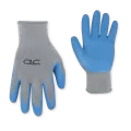 Gloves, Large Cotton/Polyester Knit Natural Latex Rubber Dip Palm Bluegripper | 2030LG