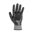 Gloves, Large Nylon Knit Shell Nitrile Dip Palm Blackgripper | 2033L