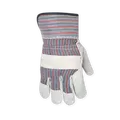 Gloves, Split Leather Back Cotton Back Rubberized Cuff | 2046