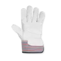 Gloves, Split Leather Back Cotton Back Rubberized Cuff | 2046