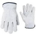 Gloves, Medium Split Cowhide Leather Whiteopen Cuff | 2054M