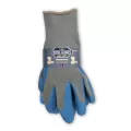 Gloves, Large Cotton/Polyester Knit Natural Latex Rubber Dip Palm Bluegripper Latex Dip | PK2030L