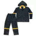 Rain Suit, 2X-Large Black Nylon | R1032X