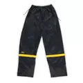 Rain Suit, Large Black Nylon | R103L