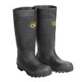 Rain Boot, 10 Black Pvc | R23010