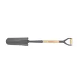 Steel 30" Closed-Back Drain Spadeash Wood Handle | SS 62010