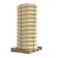 Rice Straw Wattle, 8" x 25' Rice, Burlap net | 4000-4300