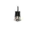 FX VO Wall Light Round 1-LED Stainless Steel | VOZD1LEDRDSS