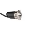 FX VO Wall Light Round 1-LED Stainless Steel | VOZD1LEDRDSS