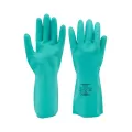 Gloves, X-Large Nitrile Greenstraight Cuff Patterned | NU1513XL