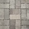 Aqualine Pedestrian Vehicular Traffic Paver, 4-1/2" x 9" x 3-1/8", Gray/Granite | 10300192