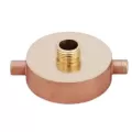 Fire Hydrant Adapter, 2-1/2" x 3/4" FNST x Hose Thread Brass | HYDF-0904GLF